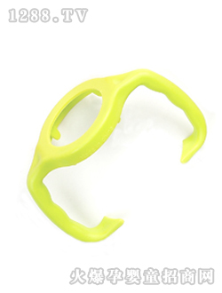 標(biāo)準(zhǔn)口徑奶瓶握把綠色