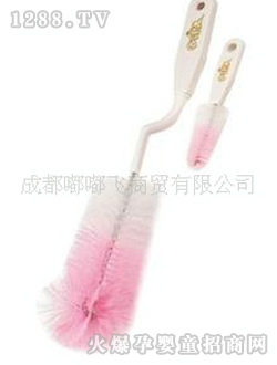 日康母自由旋轉(zhuǎn)式奶瓶刷RK3500