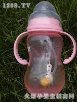 米老鼠粉色葫蘆形yinge奶瓶