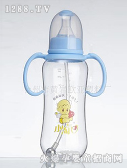 300ML有柄圓弧自動奶瓶