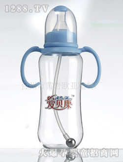 300ML有柄大圓弧自動奶瓶