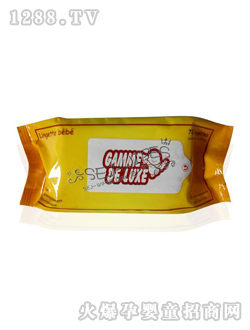 舒爾潔yinge濕巾黃色包裝