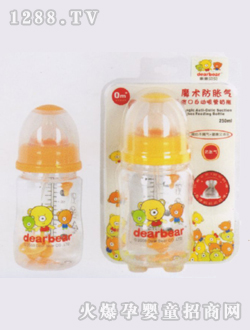 魔術(shù)防脹氣寬口自動奶瓶250ml