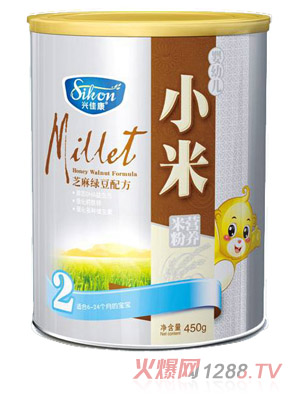 興佳康聽(tīng)裝小米芝麻綠豆米粉2段