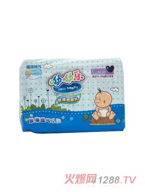 呦呦樂(lè)極薄透氣紙尿片L24