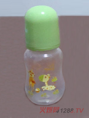 兔乖乖yinge印花奶瓶