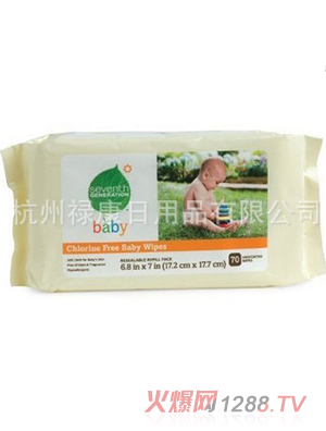 70片裝無(wú)酒精清潔護(hù)理yinge濕巾