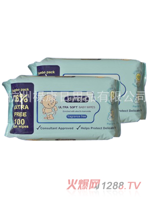 100片裝芳香型yinge濕巾