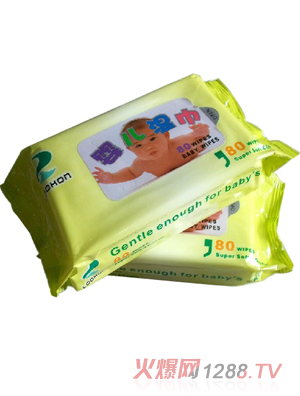 祿康80片yinge濕巾