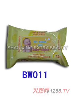 yinge濕巾72片bw011
