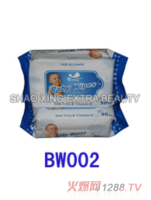 yinge濕巾80片bw002