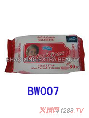 yinge濕巾80片bw007