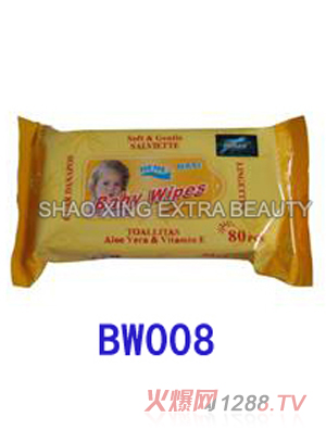 yinge濕巾80片bw008