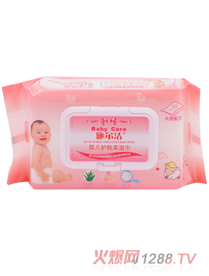 施爾潔yinge護膚柔濕巾80抽帶蓋