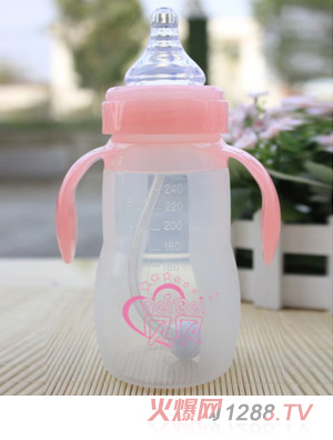 貝貝硅膠奶瓶240ml