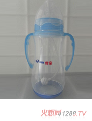 U親PP藍色自動yinge奶瓶350ml