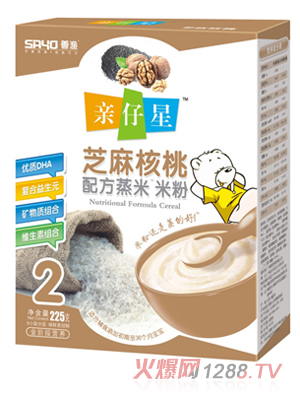 親仔星芝麻核桃米粉