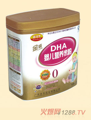 新多樂(lè)DHA嬰兒營(yíng)養(yǎng)米粉0段