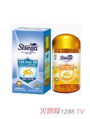 sisega鱈魚肝油軟膠囊