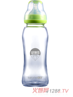 尚恩SN-TGF170堅強寶8安240ml寬口橢圓型全抗體奶瓶