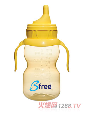 Bfree黃色雙柄易把握學(xué)飲杯300ml