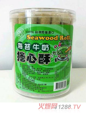 僑芳海苔牛奶卷心酥