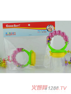 聰貝寶寶響鈴咬咬樂(lè)紅色