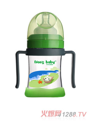 好氏嬰童海螺印花灰色雙柄奶瓶（?。?><div
                                                class=