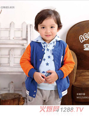 棉果果秋季空降部隊(duì)系列長袖外套