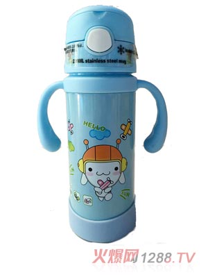 好樂嬰淡藍(lán)色水杯