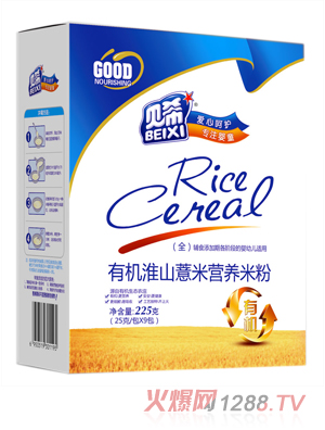 貝希有機淮山薏米米粉盒裝