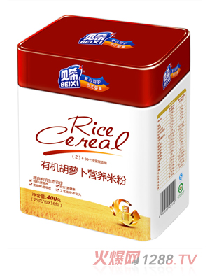 貝希有機胡蘿卜米粉聽裝