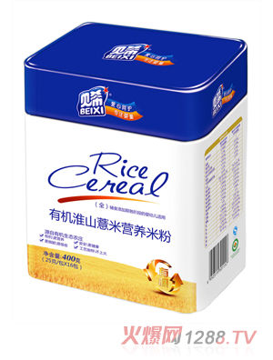 貝希有機淮山薏米米粉聽裝