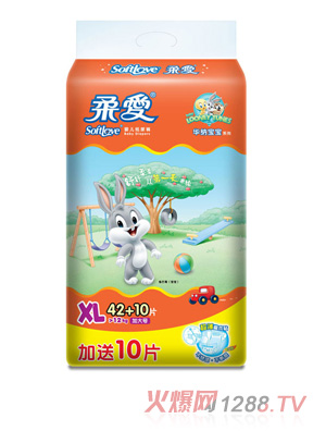 柔愛(ài)華納寶寶紙尿褲(大包裝)XL碼52片
