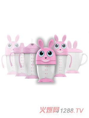 綠糖生活蜂蜜兔子奶瓶180ml