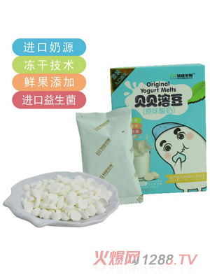 歐瑞園酸奶貝貝溶豆原味益生菌