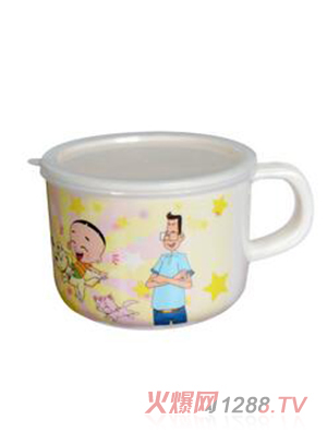 盛廣達兒童水杯（帶蓋）