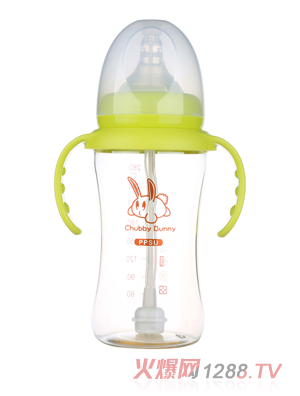 �����PPSU���ڏ����J���ԄӰ�����ƿ280ML��ɫ