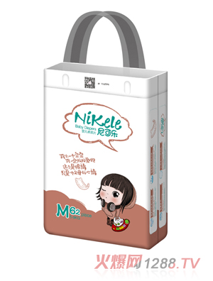 尼可樂嬰兒紙尿片M碼62片