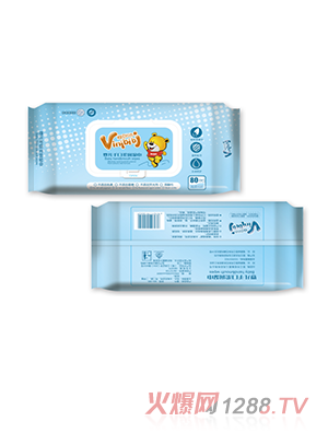 維尼比比嬰兒手口柔潤(rùn)濕巾