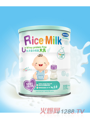 益冠寶貝yingye乳清蛋白優(yōu)益米乳山藥+蘋(píng)果328克