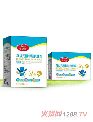 祺米兒AD雙益元酵母膳食纖維營養(yǎng)包