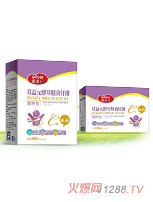 祺米兒乳鈣雙益元酵母膳食纖維營養(yǎng)包