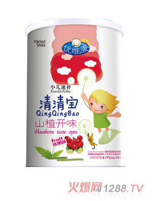 優(yōu)維康山楂開(kāi)味清清寶聽(tīng)裝