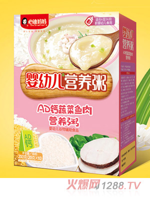 心迪媽媽嬰幼兒營(yíng)養(yǎng)粥-AD鈣蔬菜魚肉