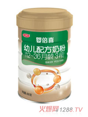 嬰倍喜幼兒配方奶粉（12-36月齡，3段）