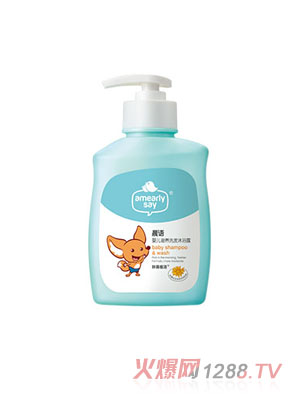 晨語(yǔ)嬰兒滋養(yǎng)洗發(fā)沐浴露220ml