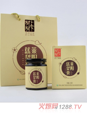 樹(shù)上樹(shù)下萊陽(yáng)慈梨膏普通裝