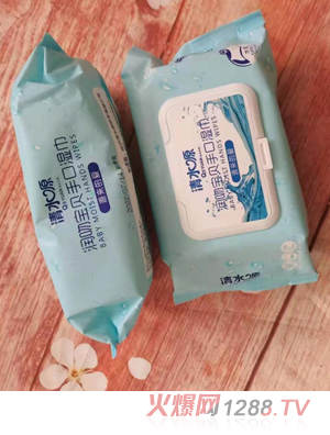 清水源潤(rùn)吻寶貝手口濕巾