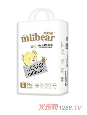 咪力熊紙尿褲s碼66片